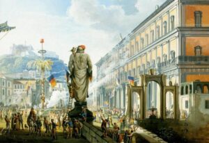 Albero della Libertà davanti alla Certosa di Padula